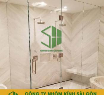 Phòng tắm kính cường lực giá rẻ tại TP. Hồ Chí Minh